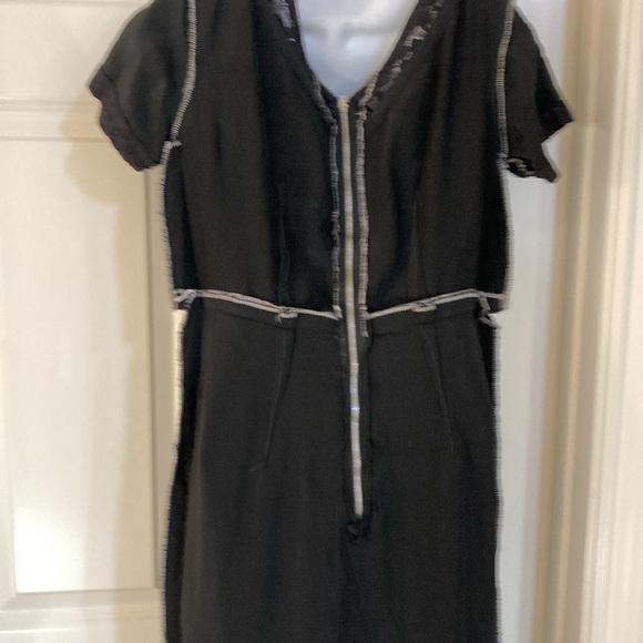 Super Cute Vintage 50/60s Little Black Dress. - Picture 5 of 8